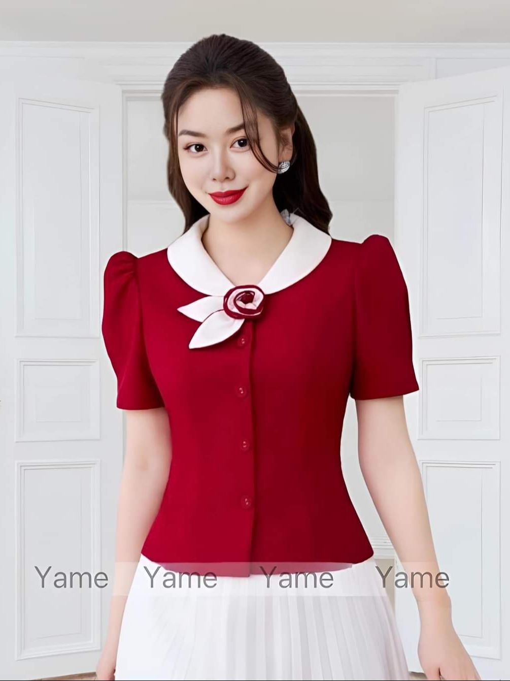 ÁO KIỂU CÔNG SỞ B0066