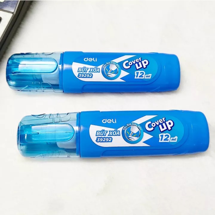 Bút xoá nước 12ml Deli 39292 Tẩy sạch, nhanh khô