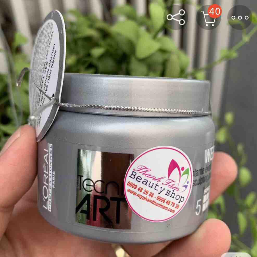 [HCM]Sáp tạo kiểu tóc L’Oréal Tecni Art Web 150ml