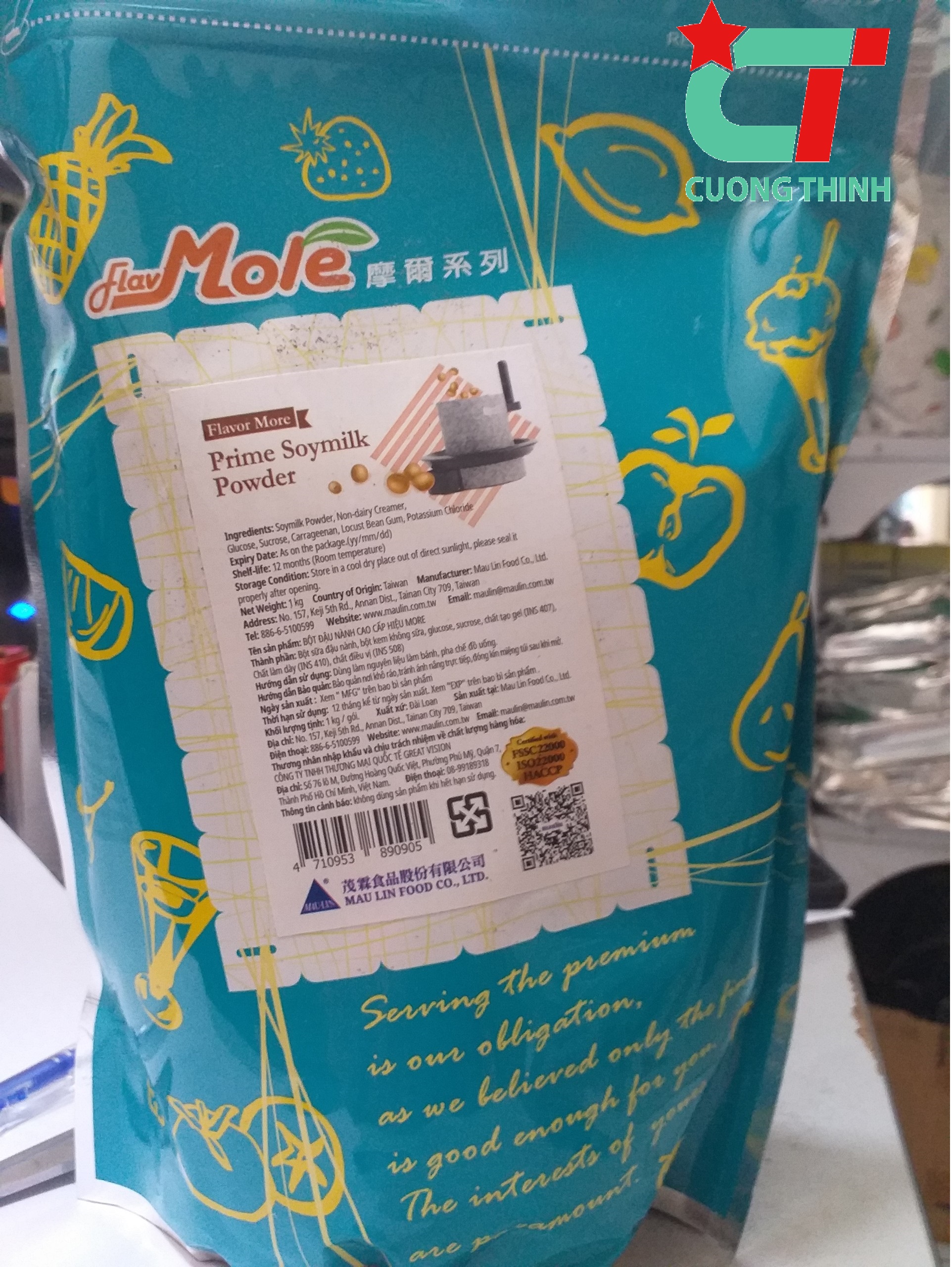 Bột bánh plan pudding Mole - tàu hũ