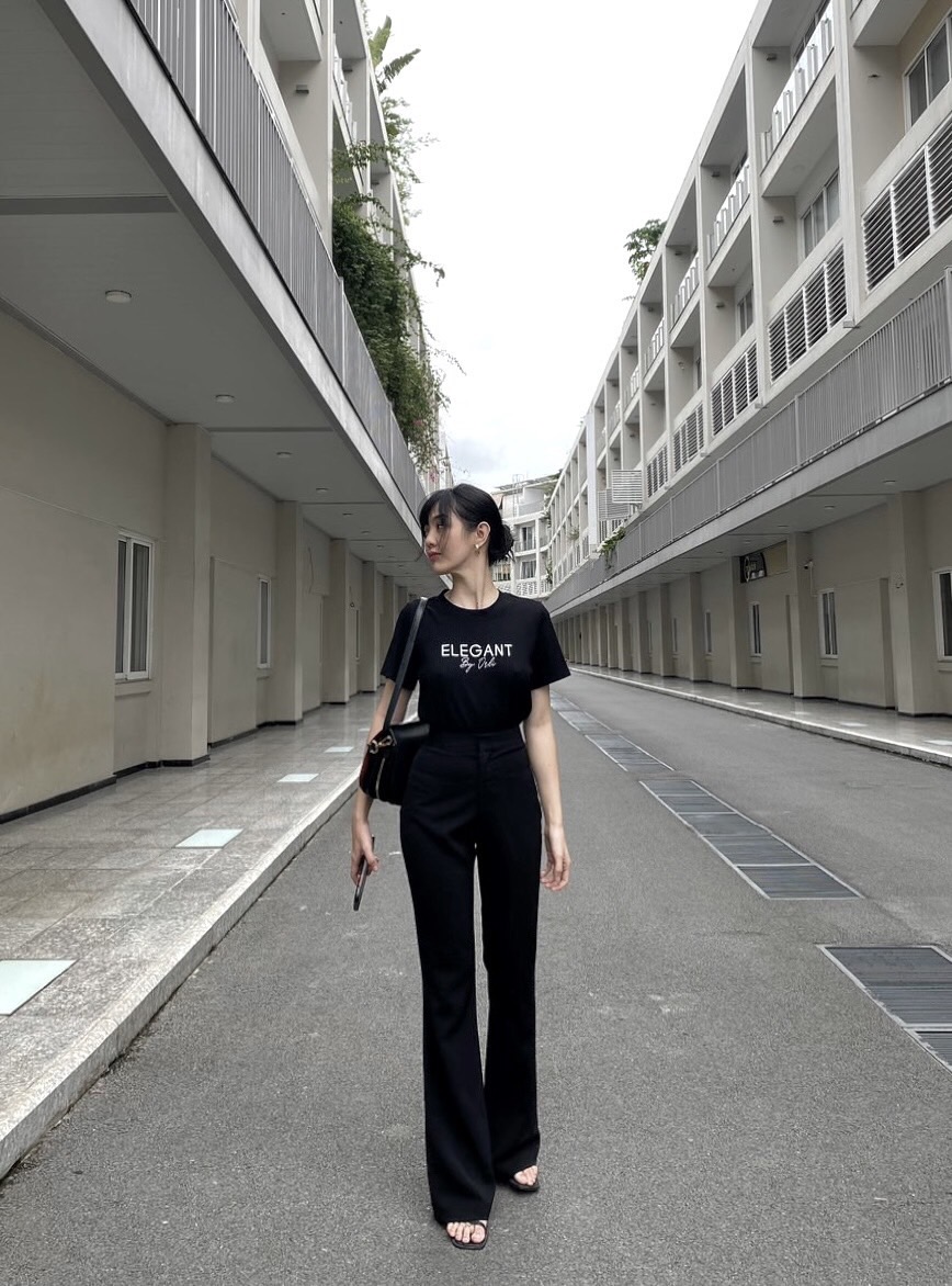 Quần tây ống loe, High Rise Pants - Orli Label