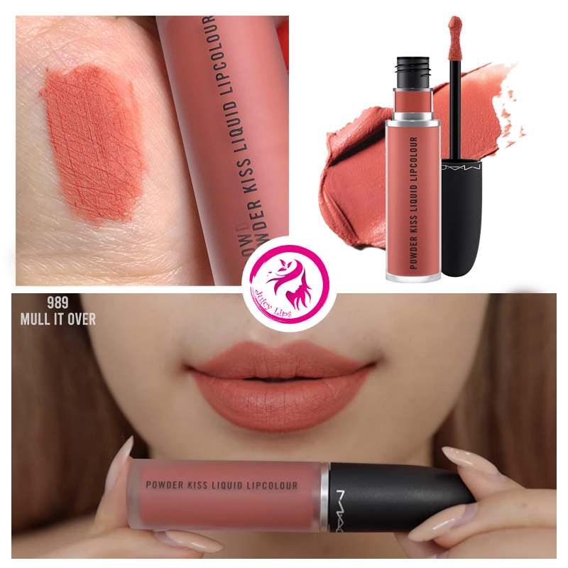 Son Kem MAC Lì 989 Mull It Over Cam Hồng Đất