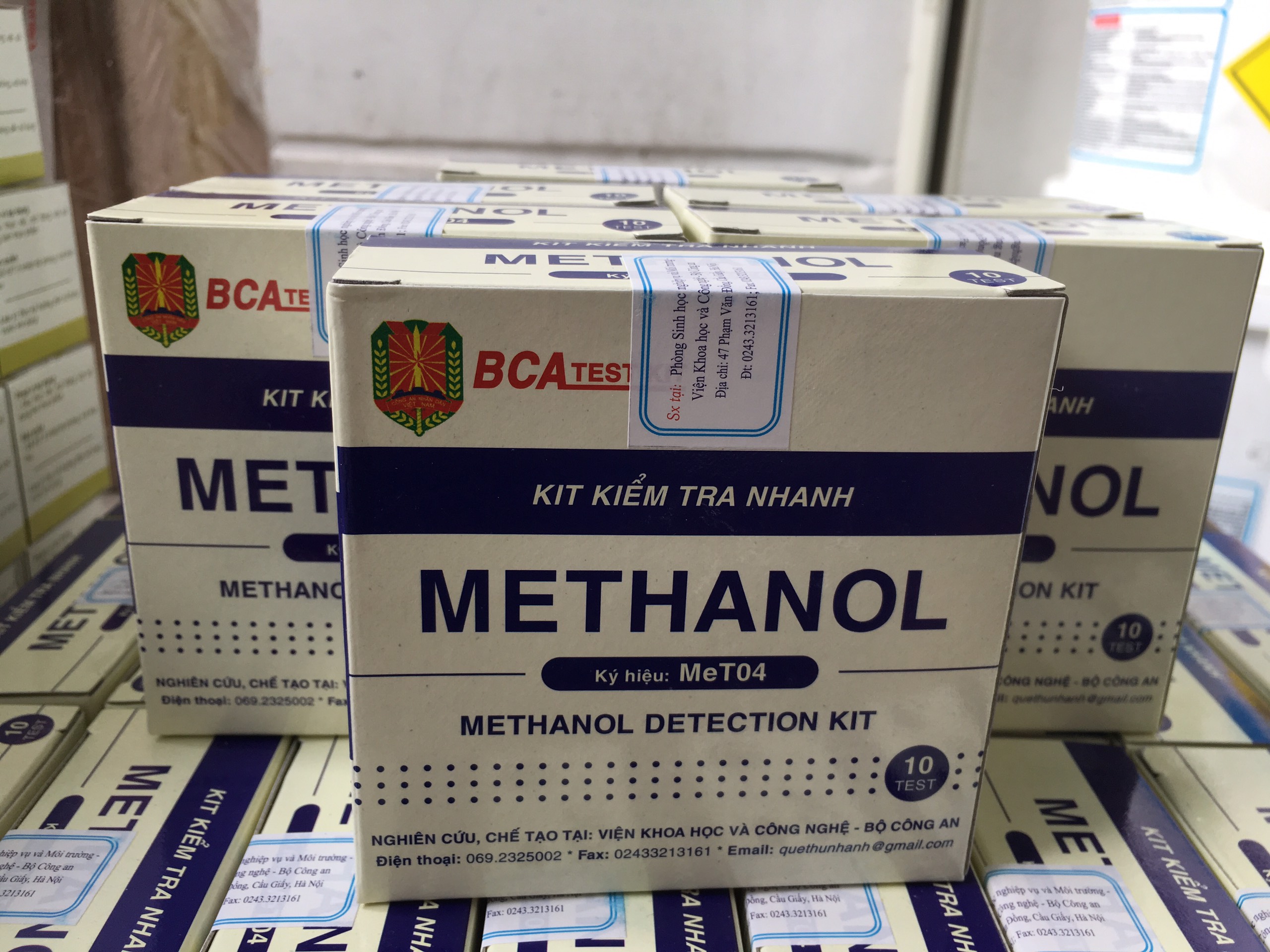 Kit Kiểm Tra Nhanh Methanol