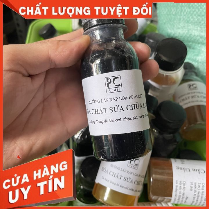 Keo Đen dán màng loa, mũ loa chuyên dụng (120ml)