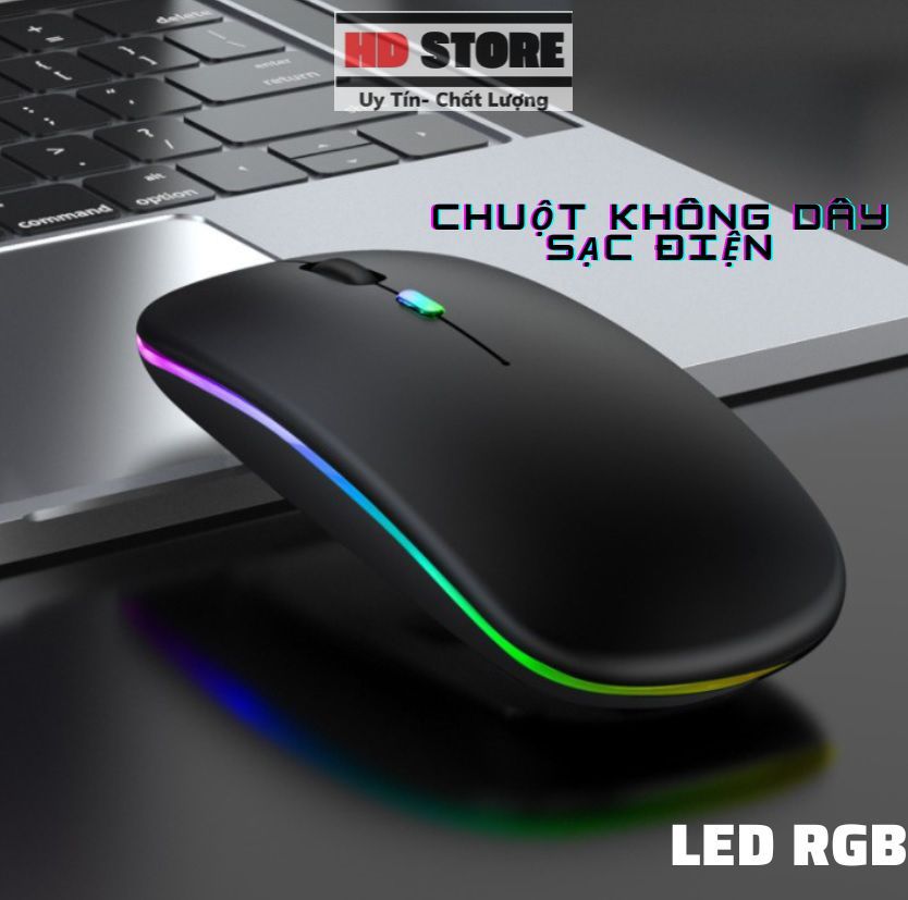 Chuột không dây đèn led