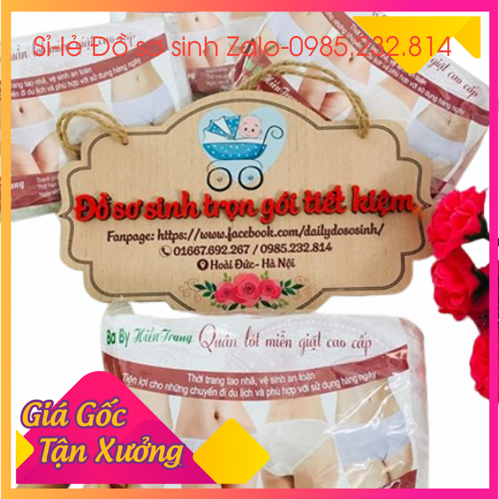 Quần lót dùng 1 lần cho mẹ đi sinh bé
