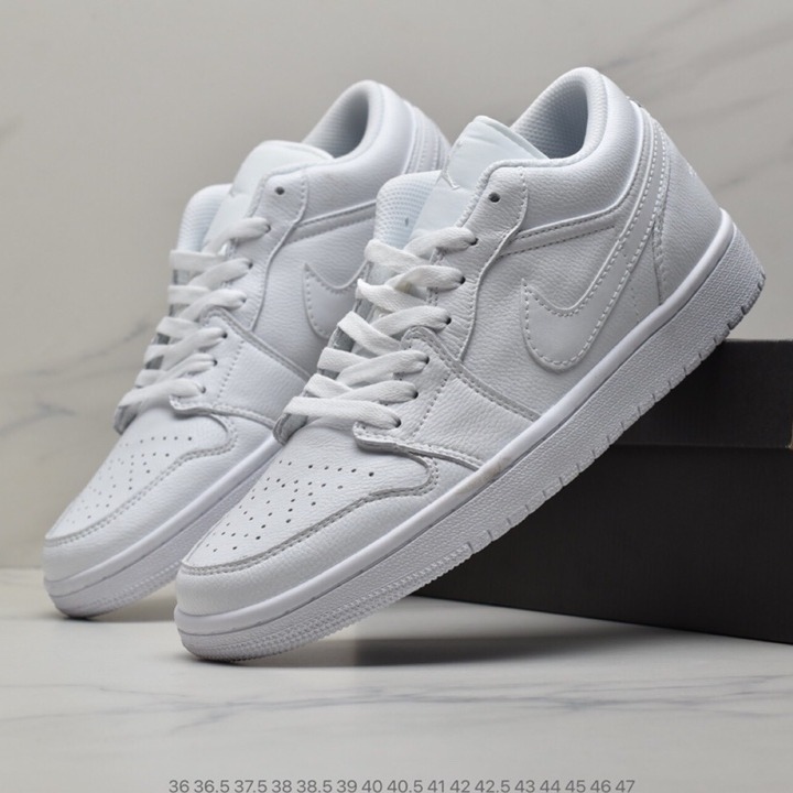 [HOT]  Jordan 1 Low Triple White 🏆 Chuẩn 1:1 Trung - Full Size 🏆