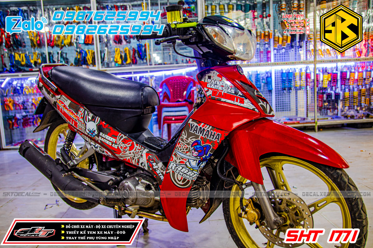 tem rời sirius đỏ bạc thỏ ohlins