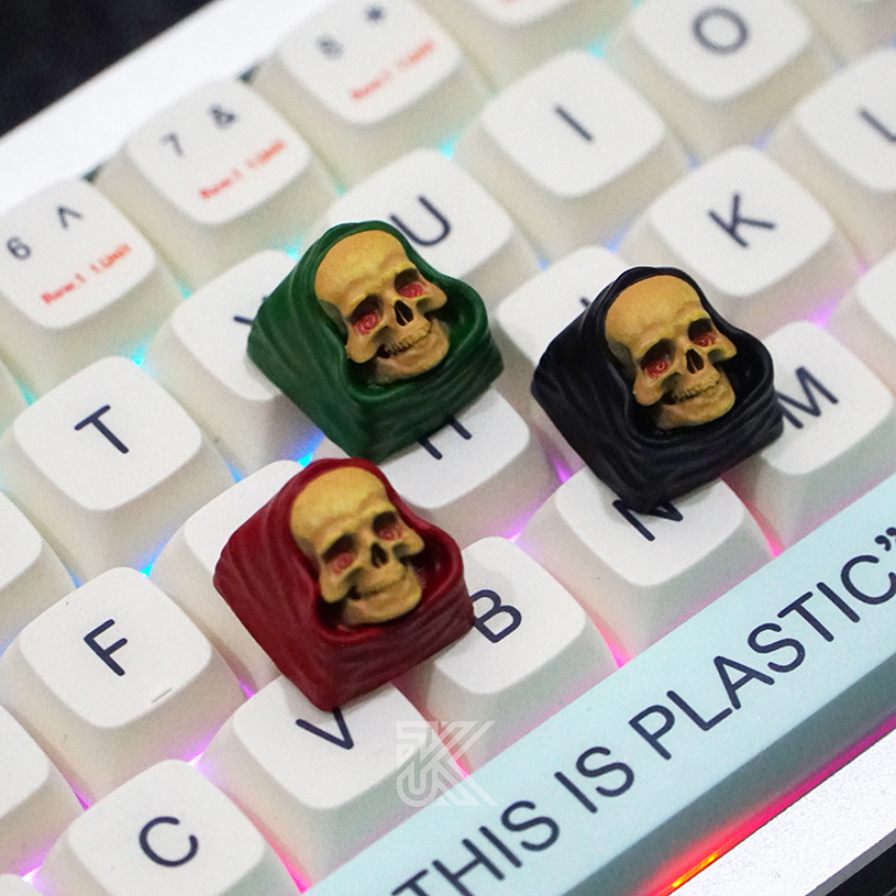 Keycap Đầu Lâu 2 - Keycap Artisan Đầu Lâu Chất