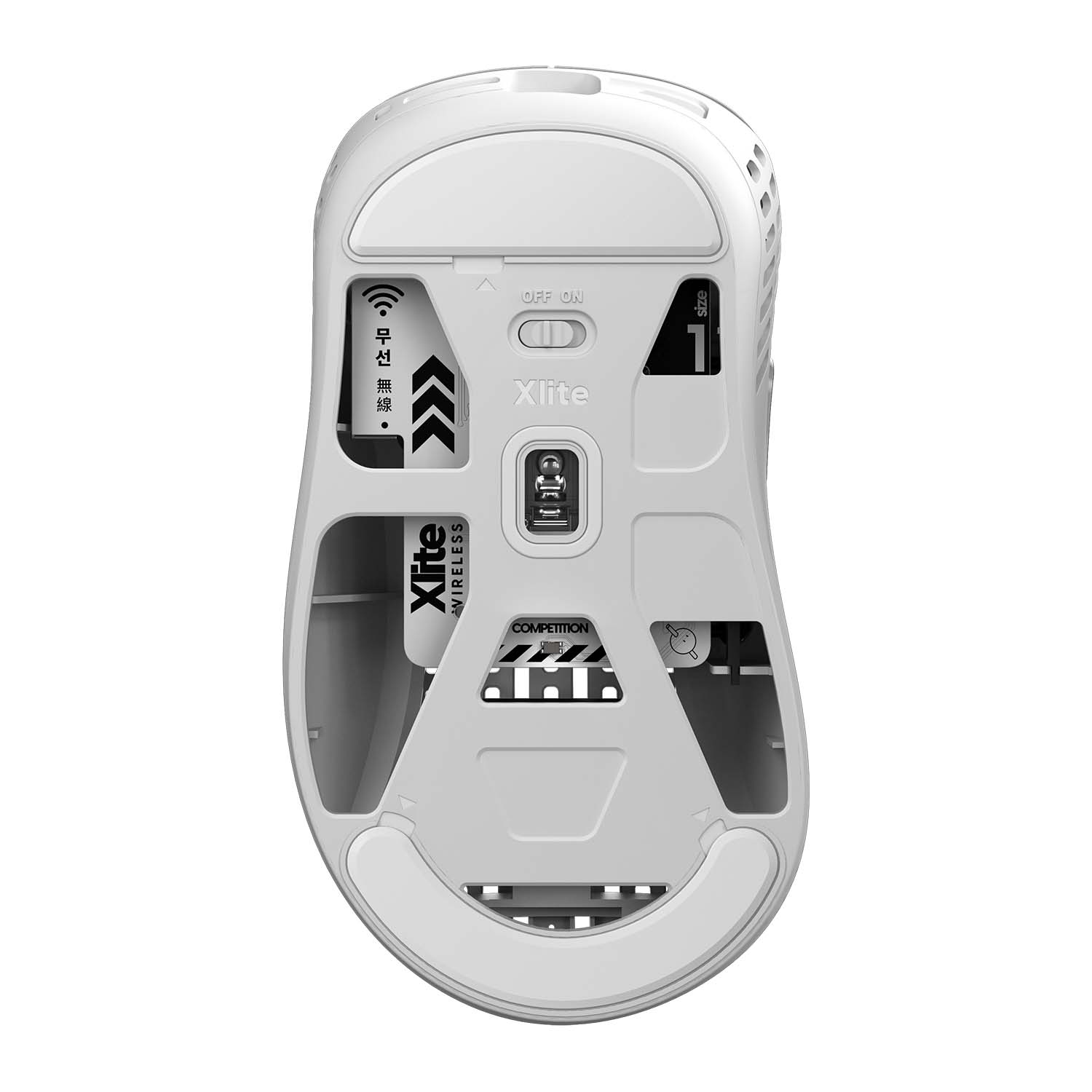 Chuột không dây Pulsar Xlite Wireless V2 / Xlite Wireless V2 Mini (Hàng chính hãng)