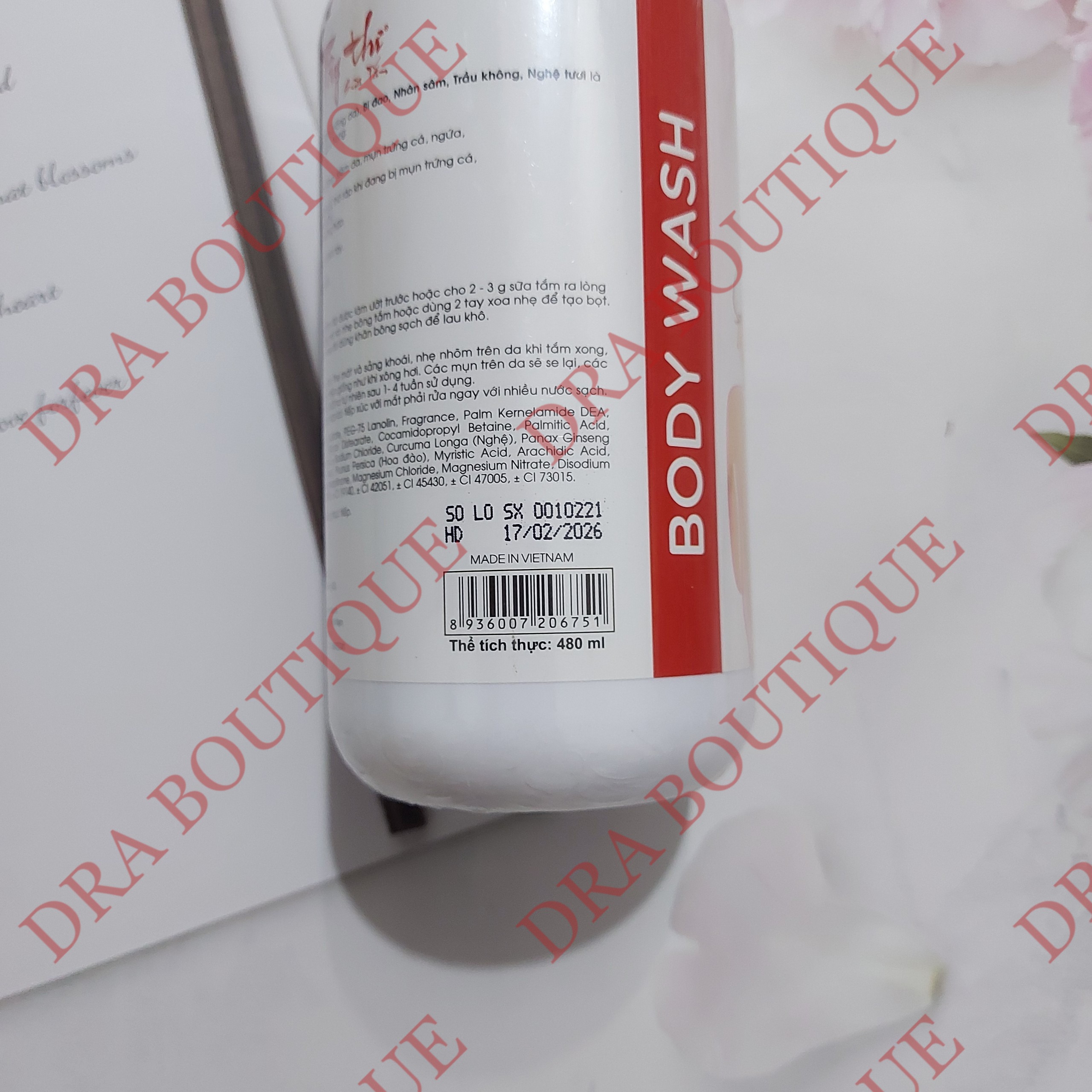 [HCM]Sữa tắm Tây Thi 480ML - Sao Thái Dương ( giảm mụn trên lưng ngực cánh tay rôm sảy ở trẻ em)