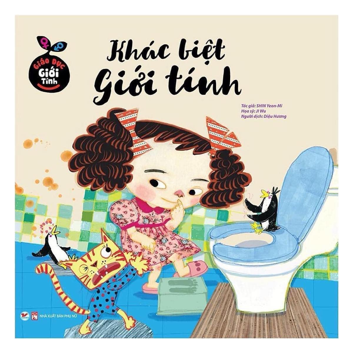 Bộ 10 cuốn sách GIÁO DỤC GIỚI TÍNH CHO TRẺ từ 3-9 tuổi