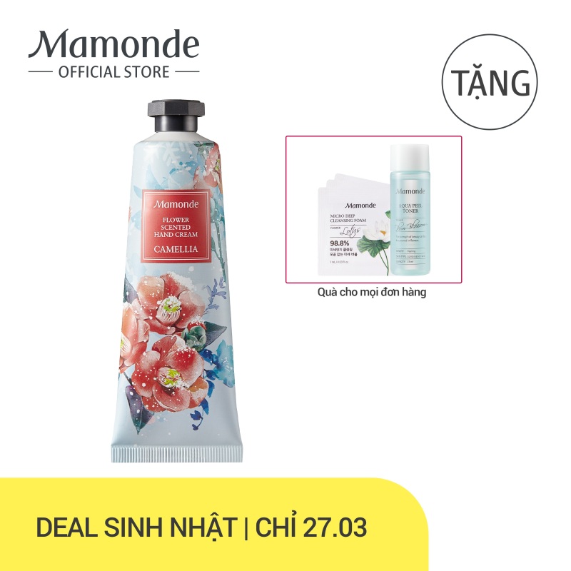 Kem dưỡng da tay hương hoa Mamonde Flower Scented Hand Cream 50ml (nhiều loại) cao cấp