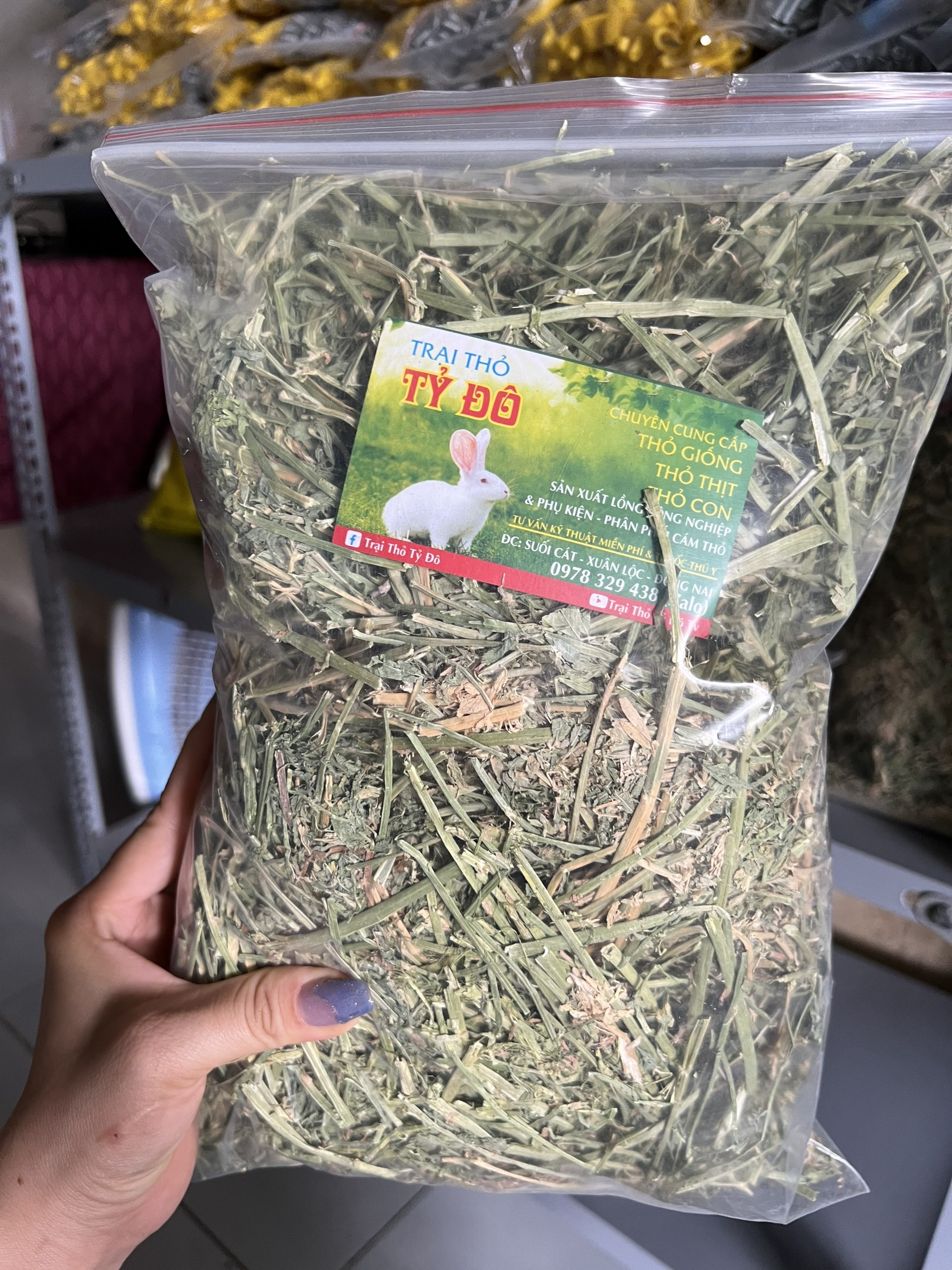 Cỏ khô ALFALFA 1kg
