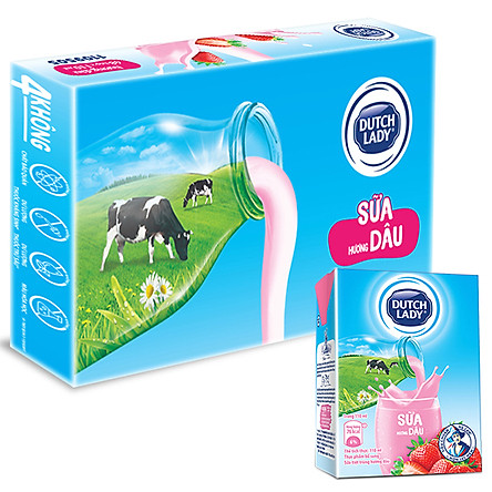 Sữa tươi Cô gái hà lan hộp 110ml (thùng 48 hộp)