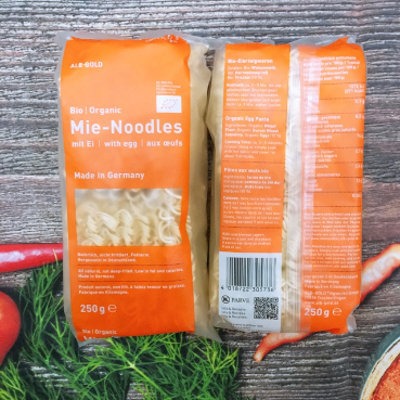 Mì Trứng Hữu Cơ Alb Gold (250g)