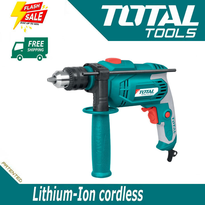 Máy khoan điện 850w đầu khoan 13mm - chính hãng tg109136e - có chức năng khoan búa