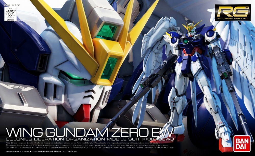 Mô Hình Lắp Ráp Gundam Bandai RG 17 Wing Gundam Zero Custom EW [Bandai-RG]