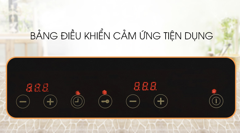 Bếp đôi từ hồng ngoại Kangaroo KG499N