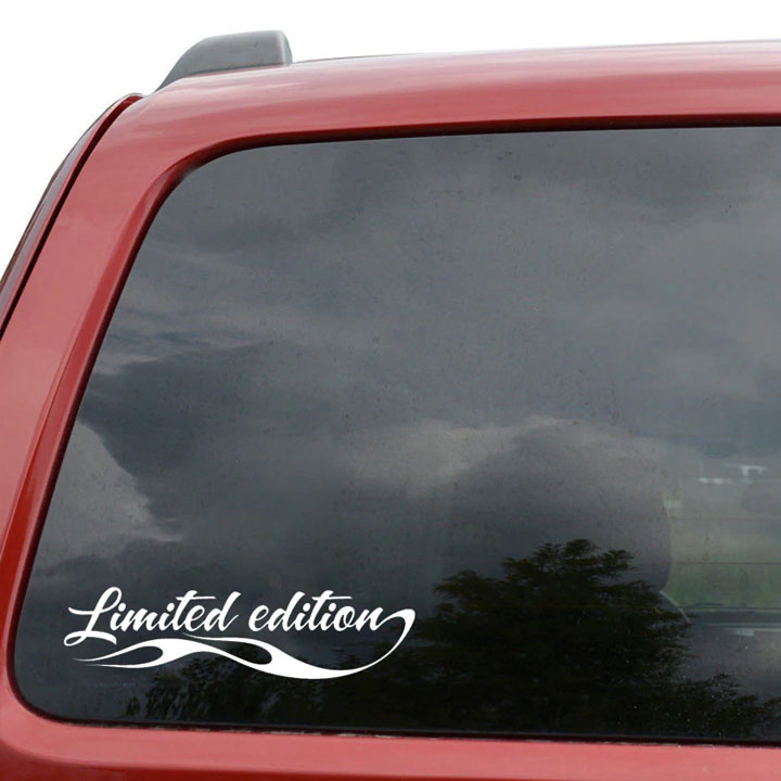 Tem decal Limited edition dán trang trí xe S066