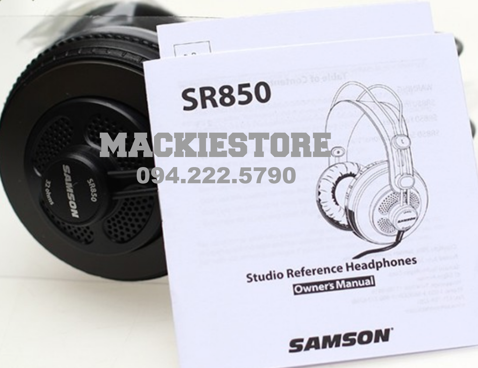Tai nghe kiểm âm Samson SR850