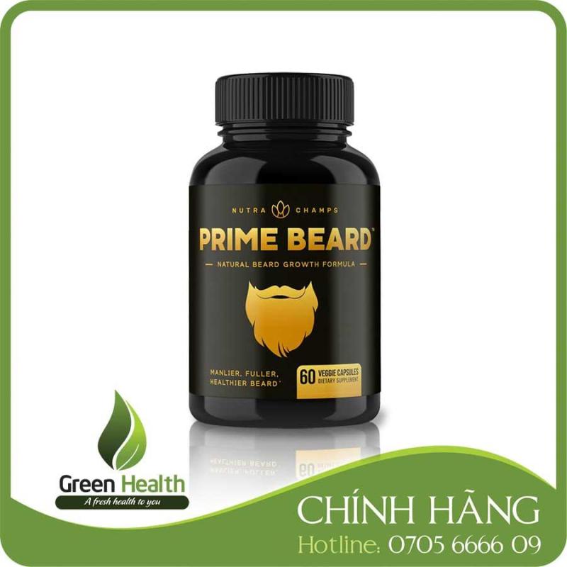 Hỗ trợ mọc râu Prime Beard giá rẻ