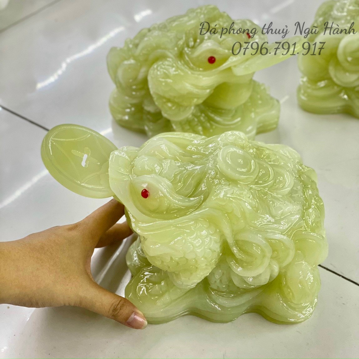 Thiềm thừ phong thủy - cóc ngậm tiền - thiềm thừ ngọc hoàng long - nhiều kích cỡ