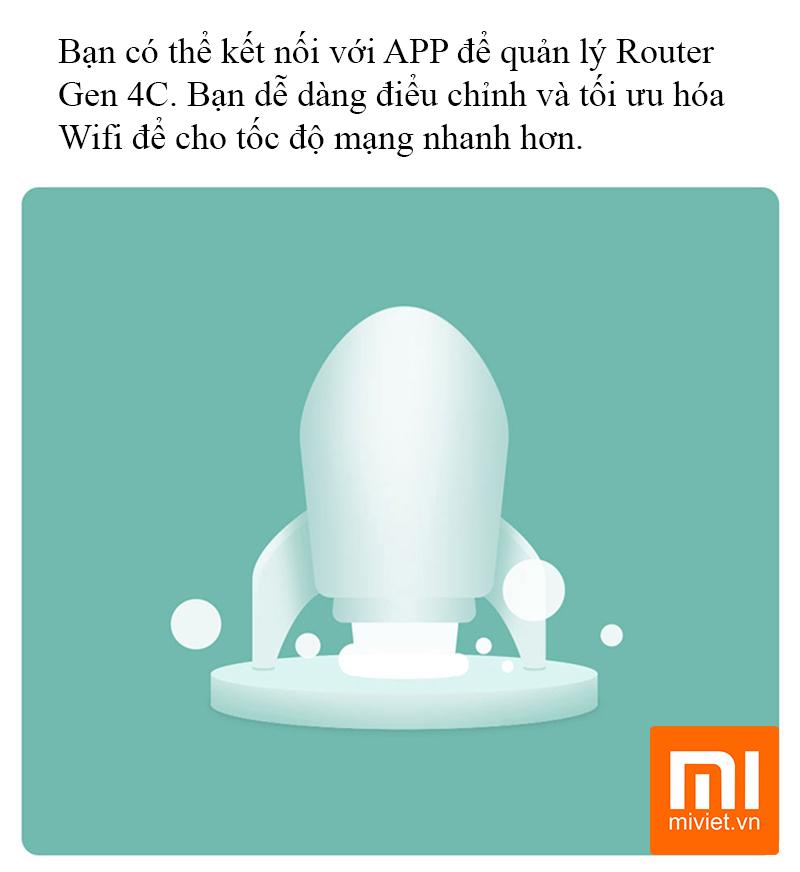 Bộ Phát Wifi Router Xiaomi 4C - MI Router 4C - Chuẩn MIMO