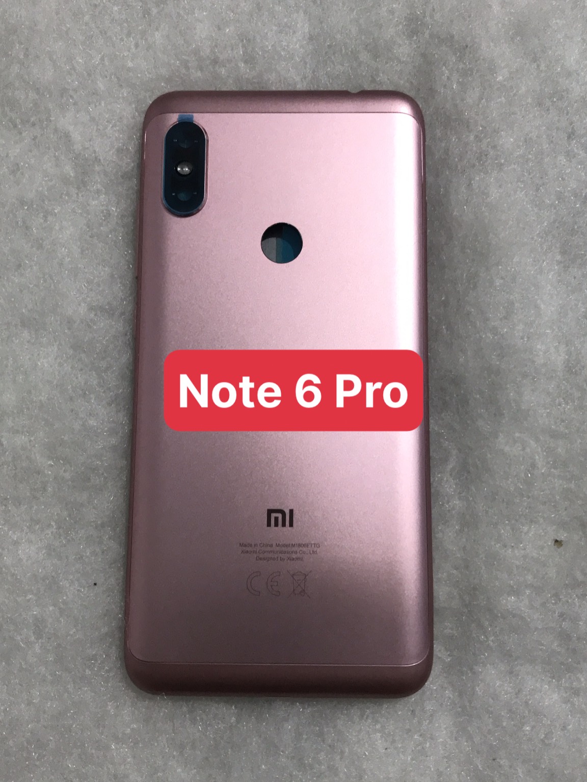 Bộ vỏ xiaomi redmi note 6 pro