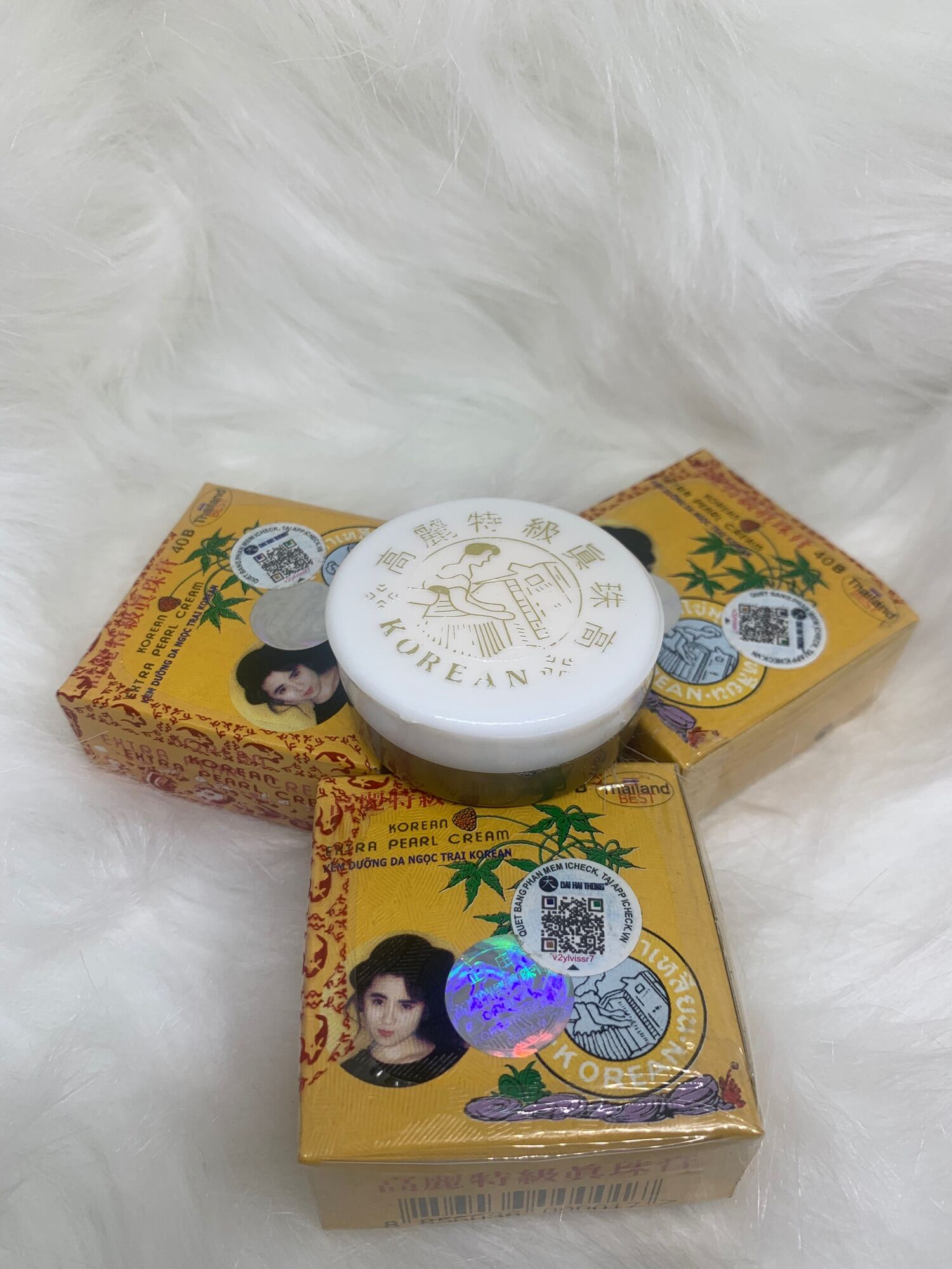COMBO 6 HỦ KEM SÂM VÀNG THÁI LAN