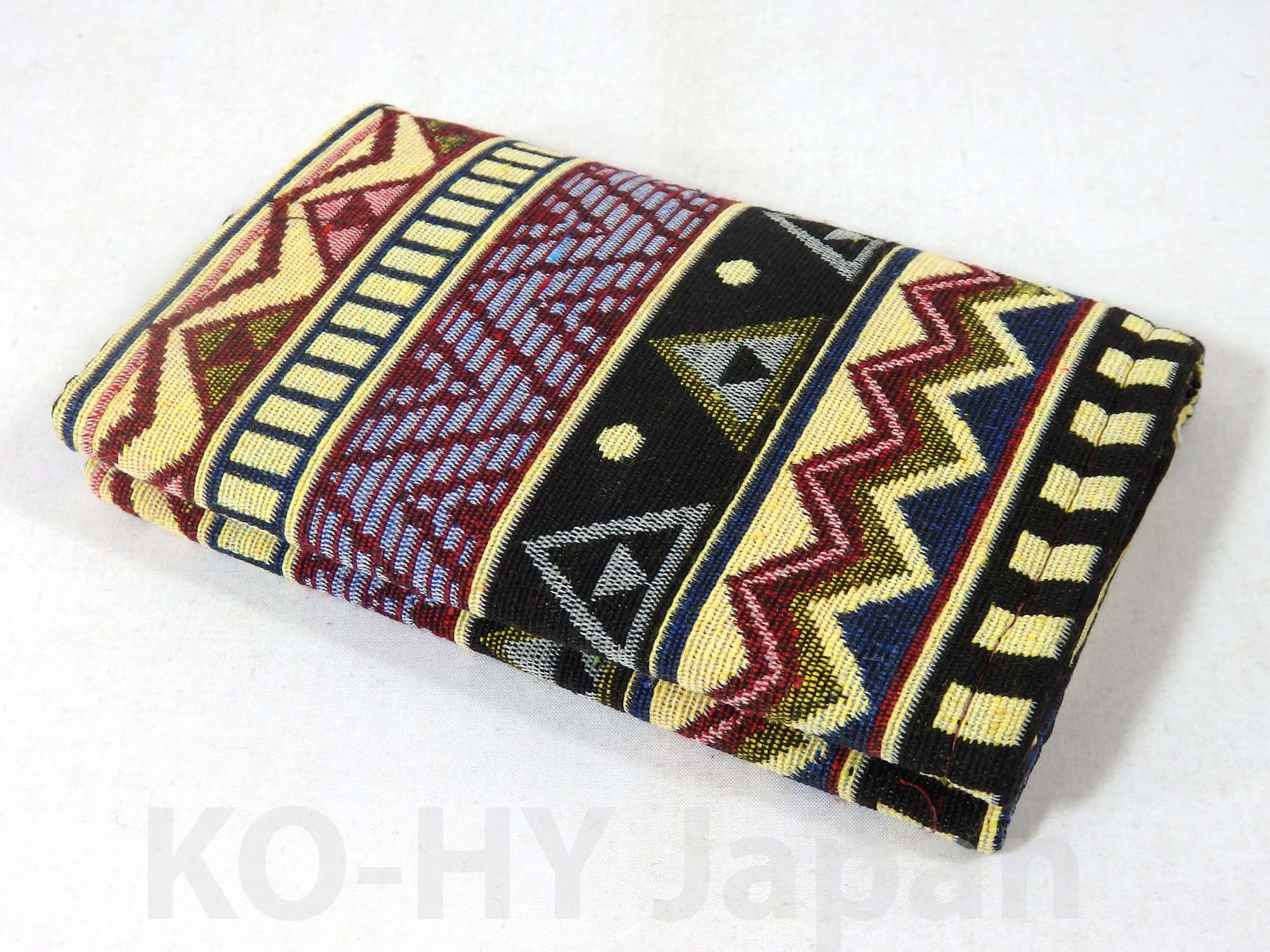 [HCM]Ví thời trang No brand Ethnic pattern folded wallet