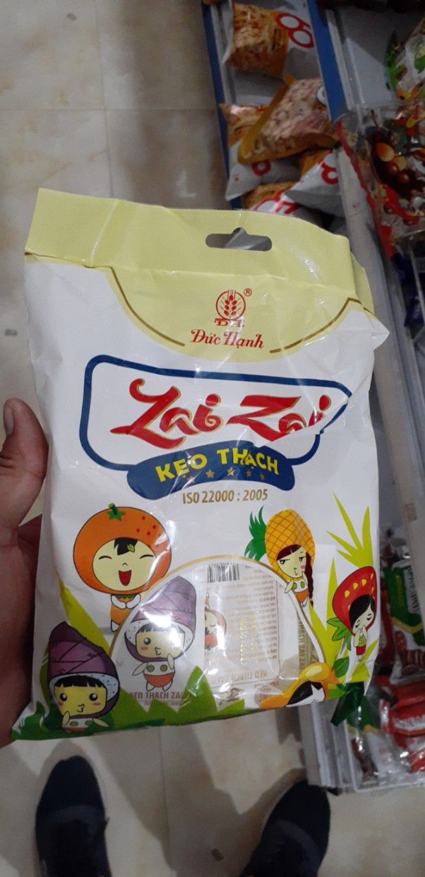 Combo 1 Túi Thạch Zai Zai 500gr giao ngẫu nhiên Đồ Ăn Vặt Trung Quốc