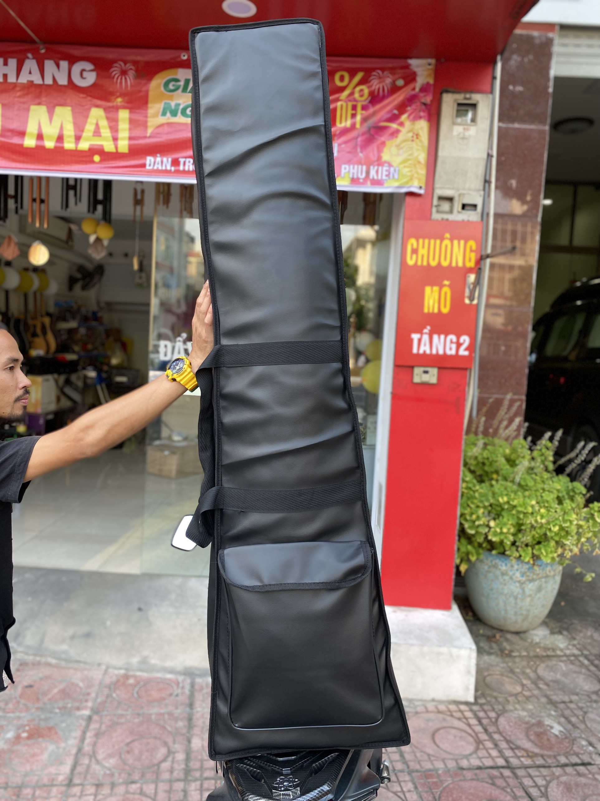 Bao da đàn tranh 3 lớp 17 dây