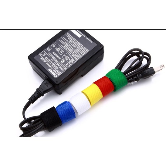 Dây Bó Cáp, Cuốn Gọn Cáp (1 Gói 6 Màu)