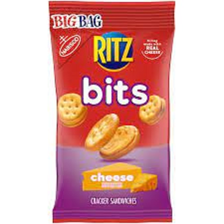 (Nhập Mỹ - Date 15/3/2024) Bánh quy mini Ritz bits phô mai Nabisco 42g
