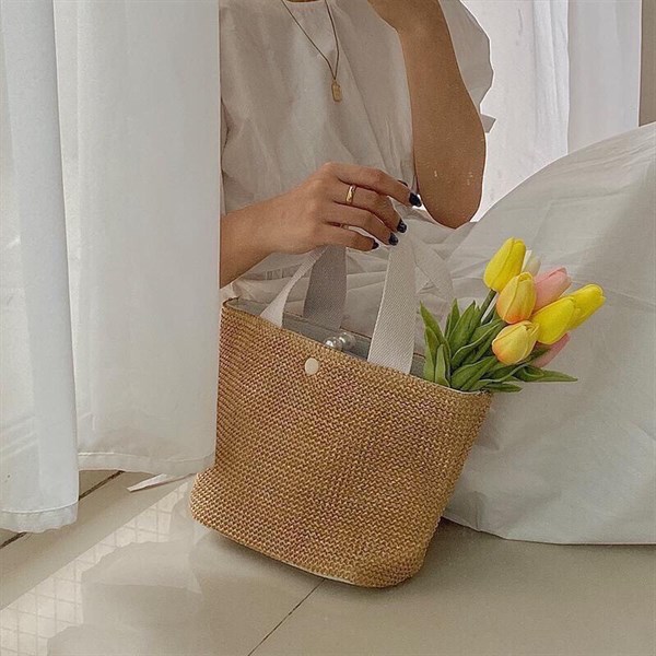 TÚI CÓI DÂY VẢI ĐẾ DA Cao Cấp