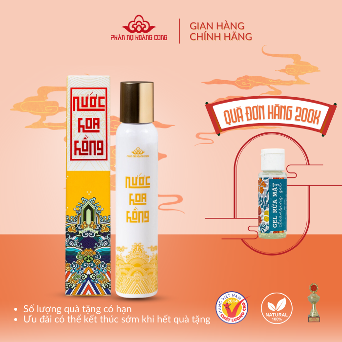 Nước hoa hồng Phấn Nụ Hoàng Cung