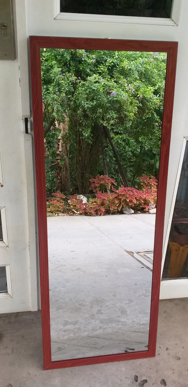 GƯƠNG SOI TOÀN THÂN MÀU VÂN GỖ