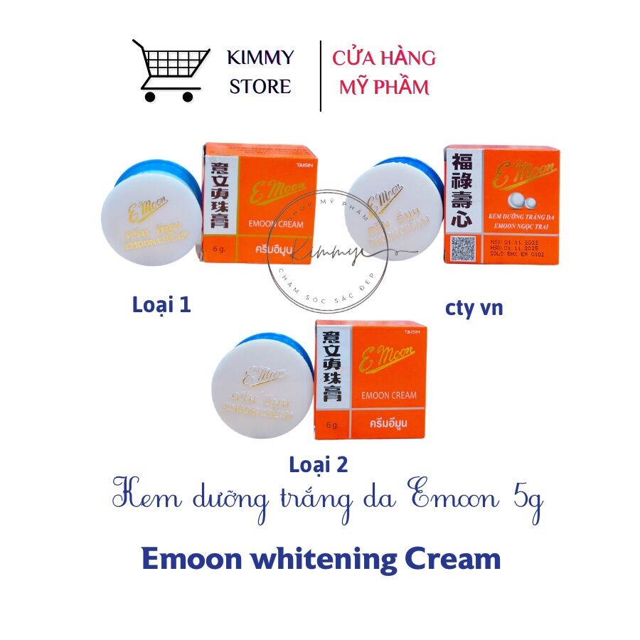 [HCM]Lẻ hộp kem trắng da emoon thái
