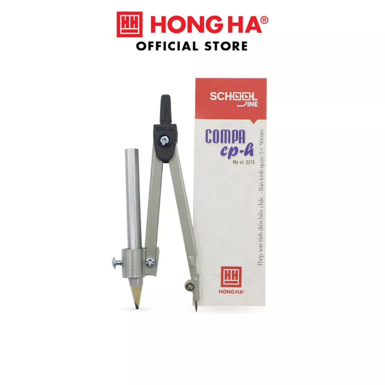 Compa chì gỗ hồng hà mã 3215