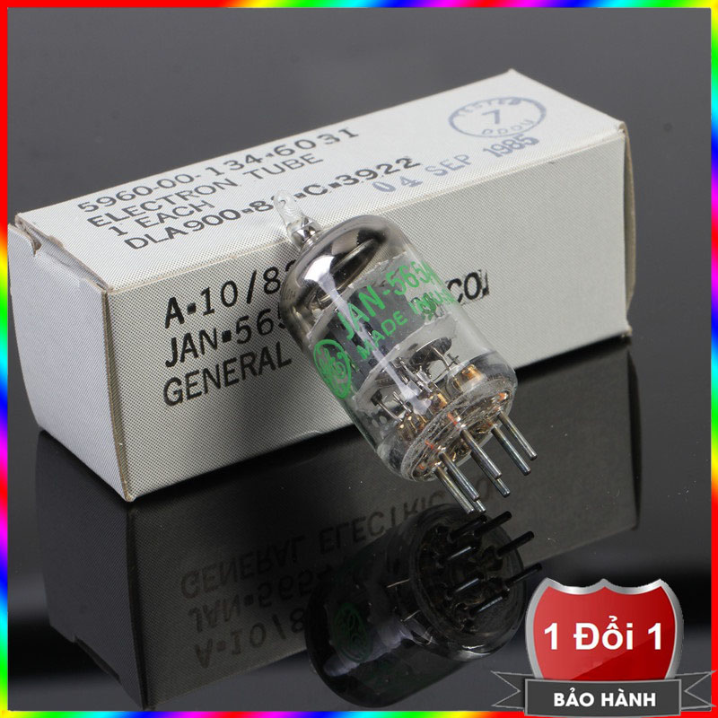 Bóng ampli GE Jan 5654W sự nâng cấp tuyệt vời cho bóng cho bóng 6J1, 6AK5, 6K4, EF95