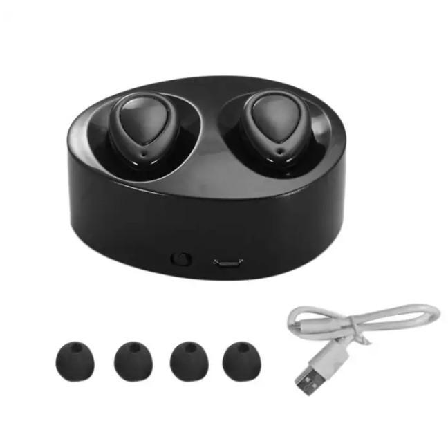 Tai Nghe Bluetooth TWS-K2 Wireless Earbuds IOS/Android V4.1 - Có Dock Sạc (Nghe 2 Tai Âm Thanh Hay, Pin Trâu)
