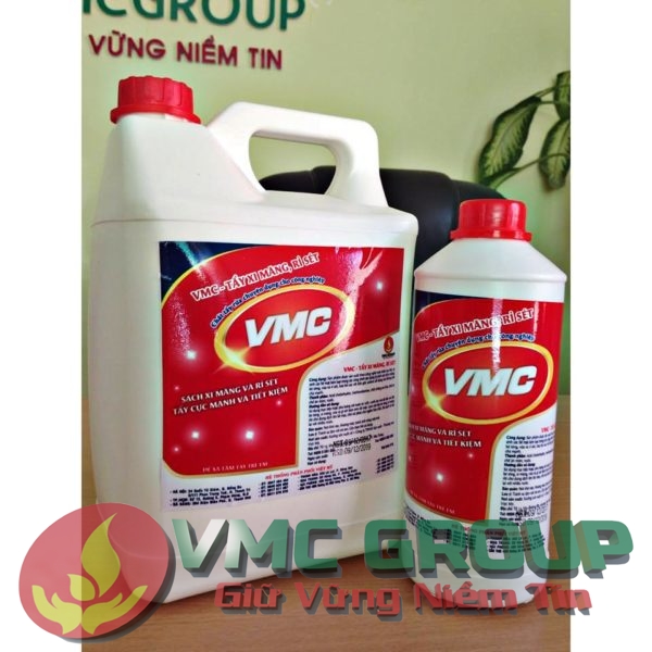 VMC TẨY XI MĂNG, RỈ SÉT TRÊN GẠCH