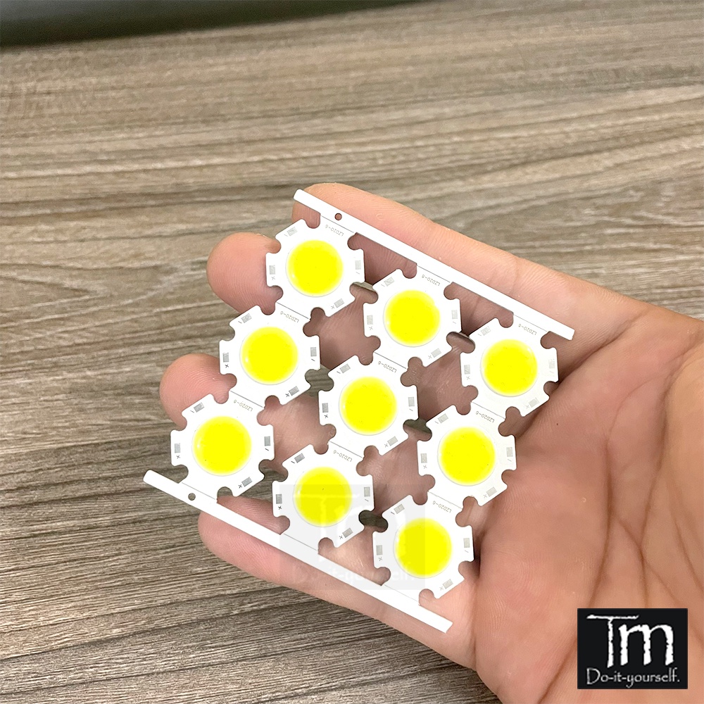 9 Cái Bóng Đèn LED COB 3W 3V Siêu Sáng