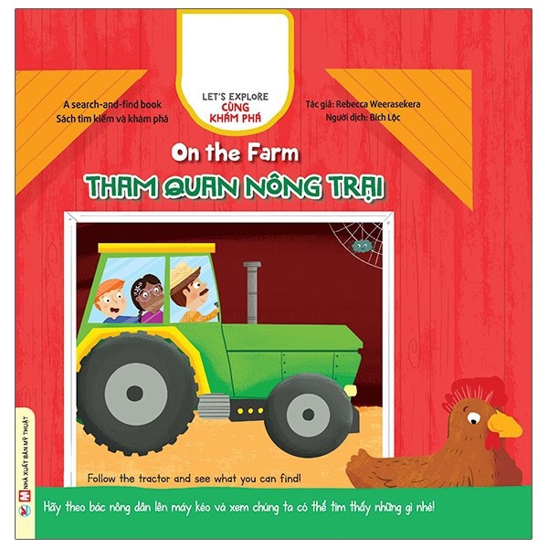 Tân Việt - Sách -Cùng Khám Phá: Tham Quan Nông Trại (Song Ngữ Anh Việt)