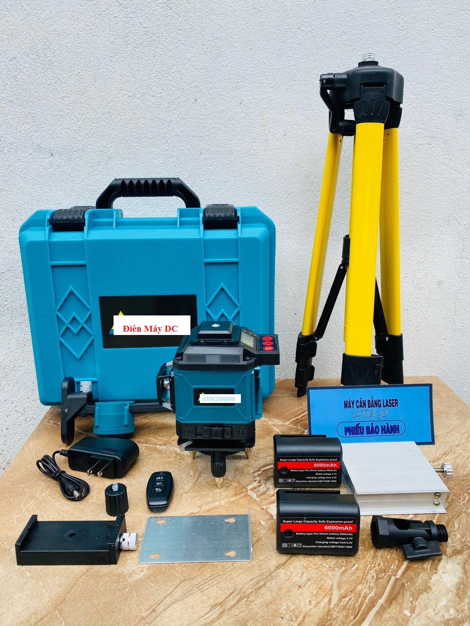 Máy cân mực laser makita 12 tia xanh cao cấp -tặng chân