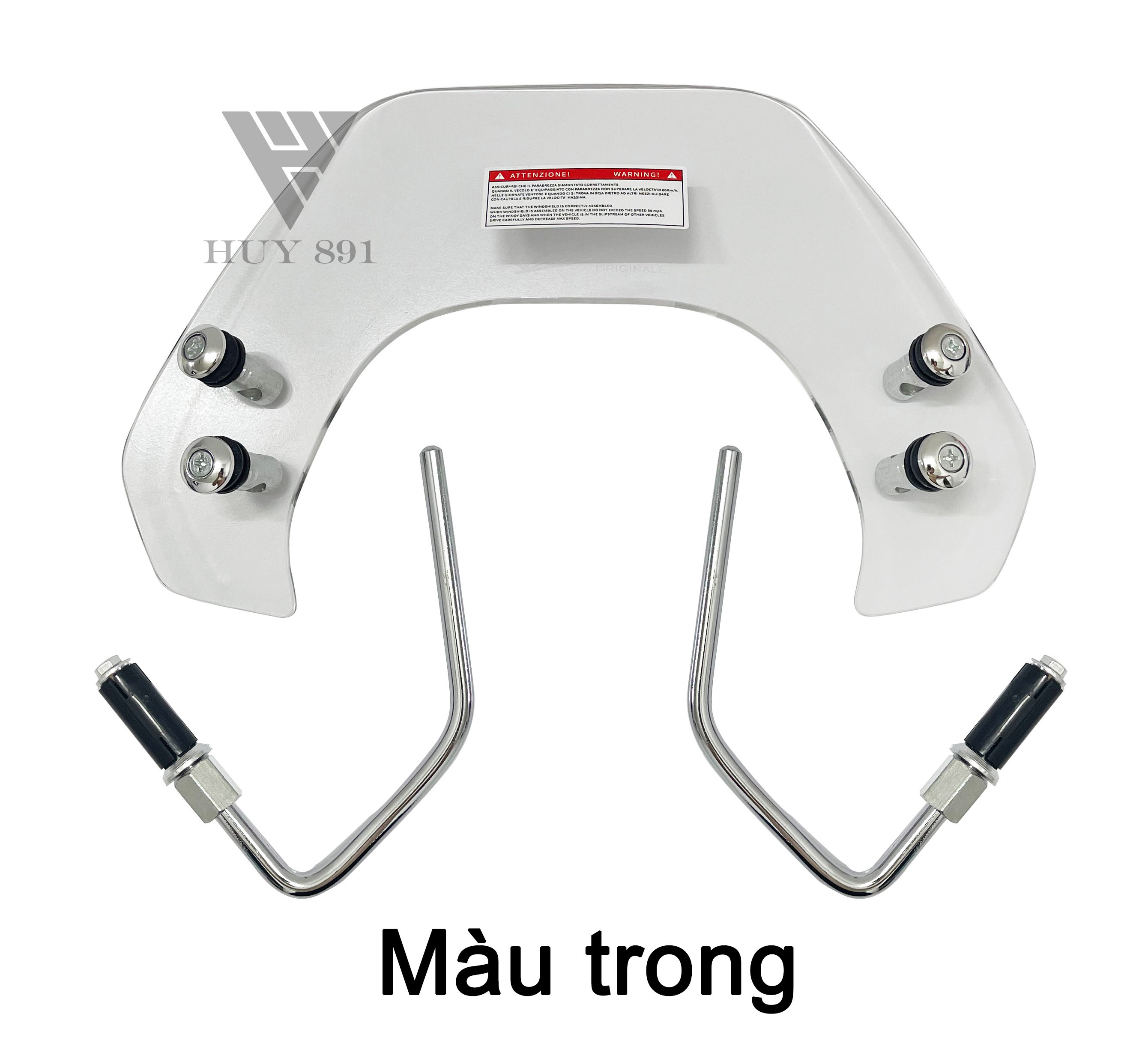 Kính chắn gió thấp dành cho Vespa Sprint, Notte