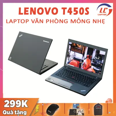 [Trả góp 0%]Laptop Chơi Game Thiết Kế Đồ Họa Giá Rẻ Lenovo Thinkpad T450s i5-5300U VGA On Intel HD 5500 Màn 14 HD laptop gaming