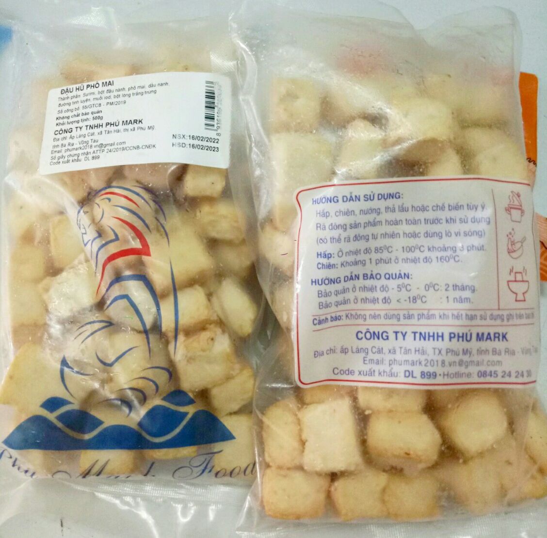Chả Cá - Đậu Hũ Phô Mai Phú Mark (500g)