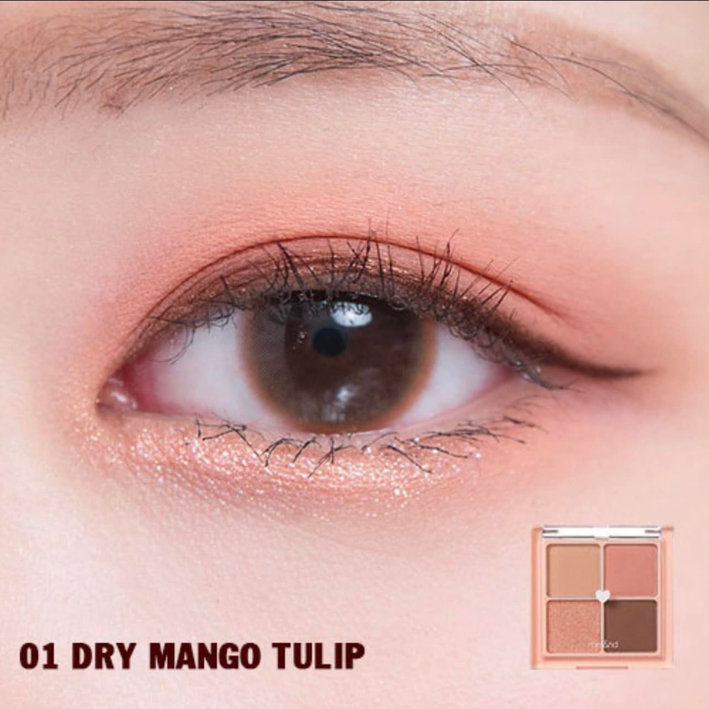 Bảng phấn mắt 4 ô màu siêu xinh romand better than eyes 6.5g